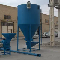 سیستم خوراک‌سازی دام و طیور آسیاب میکسر کارخانه‌ای