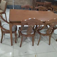 میز غذا خوری دسته عصایی