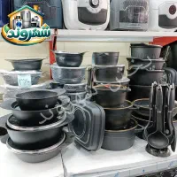 سرویس قابلمه ۱۹پارچه چدن گرانیت ضخیم در مشهد