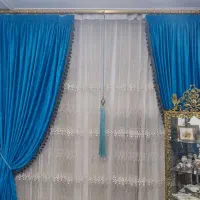 پرده|پرده، رانر، رومیزی|قم, شاه ابراهیم|دیوار