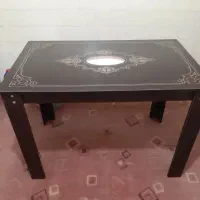 میز غذاخوری چوبی