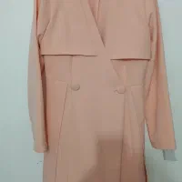 مانتو صورتی دخترانه