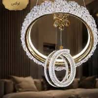 لوسترمدرن وارداتی حلقه30کریستالی باضمانت