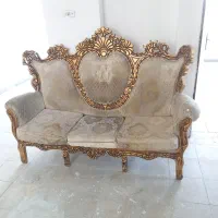 مبل استیل ۷ نفره با ناهارخوری ۴ نفره در تهرانسر