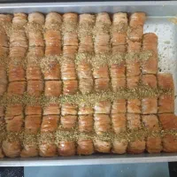 باقلوای داغ و تازه پخت امروز پرمغز