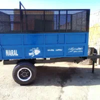 تریلی وادوات کشاورزی یک عدد موتور سیکلت کم کار