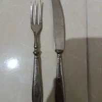 قاشق و چاقوی قدیمی
