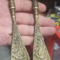 جفت‌ پاشنه  کش قدیمی برنجی