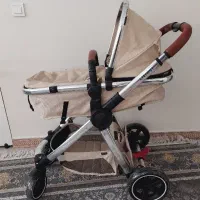 کالسکه و کریر به همراه سه چرخه کودک