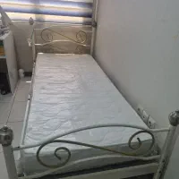 خوش خواب و تخت فلزی عرض 90
