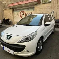 207 دنده ای سفید پانا ۱۴۰۰معاوضه با ۲۰۷مشکی اتومات