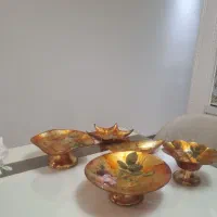 سرویس شیشه ایی رنگی