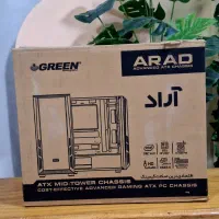 کیس گیمینگ گرین مدل آراد