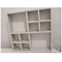 شلف|کتابخانه، شلف، قفسه‌های دیواری|اهواز, کوی مهدیس|دیوار