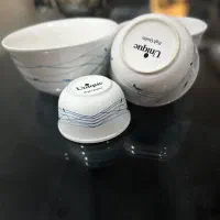 ظروف سرامیکی چهار تیکه مارک یونیک در حد نو