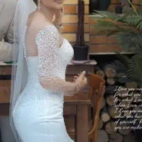 لباس عروس نو فقط یه بار استفاده شده