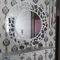 اینه شمعدان و شلف