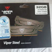 رم Patriot Viper Steel DDR4 3200MHz 32GB 2x16GB