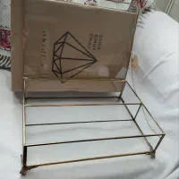 تی بگ پایه برنجی دو خانه