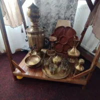 سماور زغالی برنجی