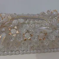 جا دستمال کاغذی کریستالی