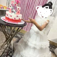 لباس عروس دخترانه تور