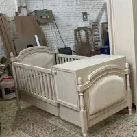 سرویس کامل اتاق کودک چوبی - کاملاً نو