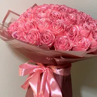 دسته گل ربانی ۶۰ عدد گل بزرگ