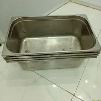 لگن یا کانتر برنج استیل یک یکم، بادرب