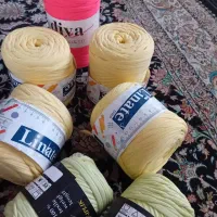 تعدادی کاموا تریکو جنس درجه یک