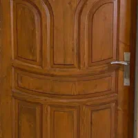 درب تمام چوب اپارتمانی با یراق کامل فقلاد