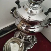 سماور ۶ لیتری کوره دار