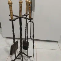 پا شومینه قدیمی و آنتیک