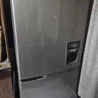 یخچال فریزر snowy rbn810 نقره‌ای سالم