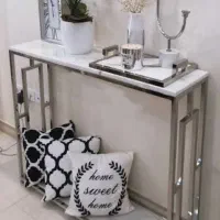 کنسول دوطبقه استیل