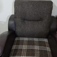 مبل ۸نفره چرم و بدون آسیب و ضربه