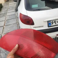 خطر عقب ۲۰۶ فابریک مدل ۹۰ سمت چپ با ذغال