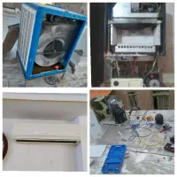 تعمیر کولرگازی کولرابی پکیج ابگرمکن سراسرمشهدطلاب