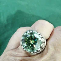 انگشتر ای نقره خالص سنگ اصل