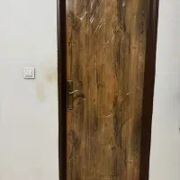 ۴ عدد درب داخلی سالم ملامینه با قاب چوب روس