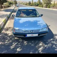 پژو 405 نقره ای مدل 92