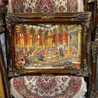 جشنواره فروش خرده و‌عمده تابلو فرش تا اخر ماه