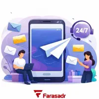 پنل پیامکی رایگان فراصدر  همراه کسب‌وکارهای ایران