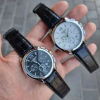 ساعت مردانه لونژین بندچرم longines VIP لونجین