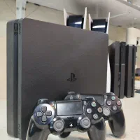 فروش Ps4 اسلیم فول گیم با دو دسته