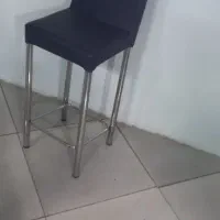 صندلی پایه استیل قد۹۰