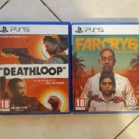 دیسک بازی ps5 farcry 6 deathloop معاوضه فارکرای