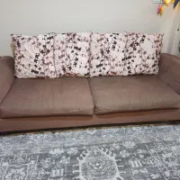 مبل راحتی سه نفره نسکافه‌ای