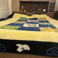تخت دونفره ۱۸۰ به همراه تشک ، دراور و پاتختی