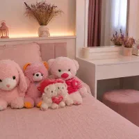 ۴ تا عروس شیک جداب صورتی دخترانه نازفقط ۹۰۰